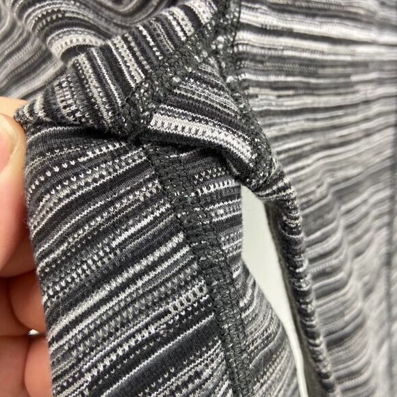 Lululemon Gray Space Dye Wunder Under Crop Athletic Workout Legging Womens 4 - Picture 4 of 6